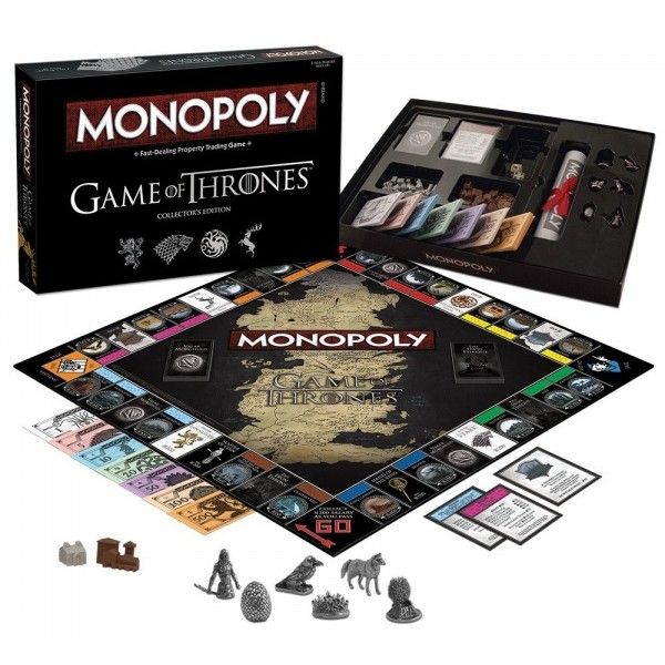 Winning Moves Monopoly Gra o Tron Edycja Kolekcjonerska 25010