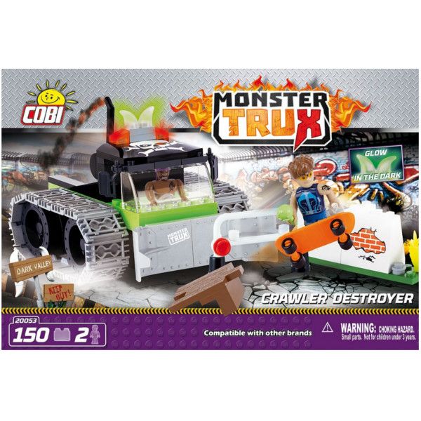 Cobi Monster Trux Crawler Destroyer z figurką 20053