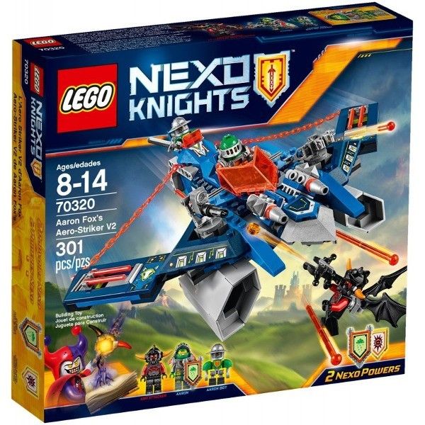 Lego Nexo Knights Myśliwiec Aarona 70320