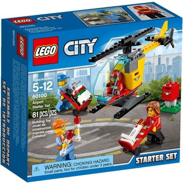 Lego City Lotnisko zestaw startowy 60100 60100