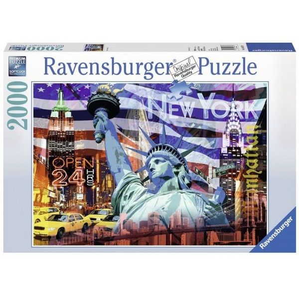 Ravensburger Puzzle New York Collage 2000 Elementów 166879
