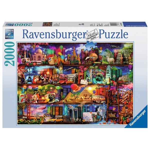 Ravensburger Puzzle Świat książek 2000 Elementów 166855
