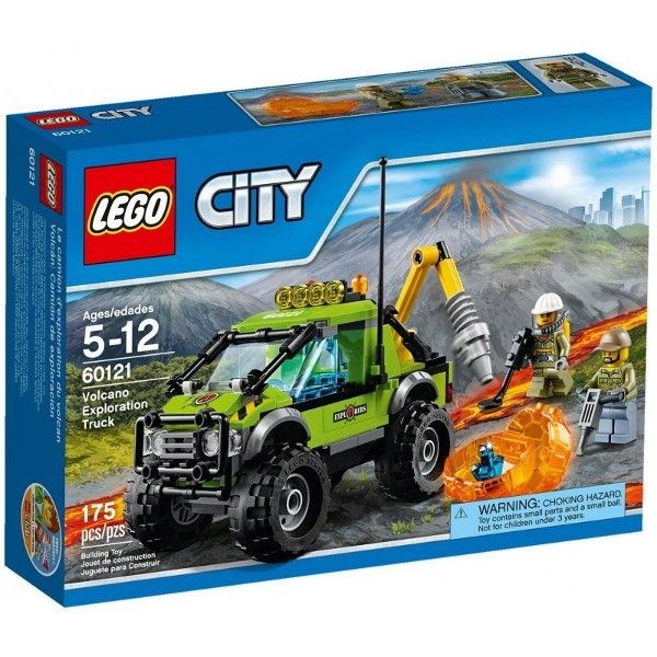 Lego City Wulkan Samochód Naukowców 60121