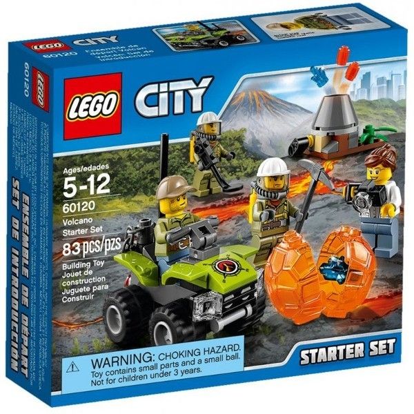 Lego City Wulkan zestaw startowy 60120 60120