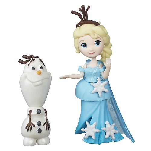 Hasbro Kraina Lodu Frozen Mini Laleczka z Przyjacielem Elsa i Olaf B5185 B5186