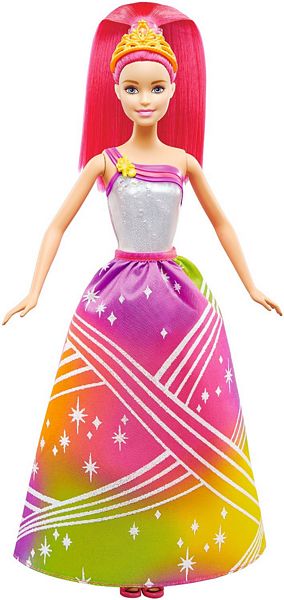 Mattel Barbie Tęczowa Księżniczka DPP90