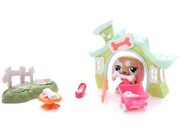 Hasbro Littlest Pet Shop - Chodzące Zwierzaki z akcesoriami Piesek 32838 32839