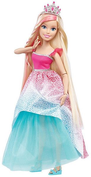 Mattel Barbie Długowłosa 43 cm Blondynka DRJ31 DKR09