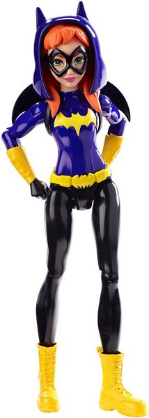 Mattel DC Super Hero Figurki Superbohaterki Batgirl DMM32 DMM35