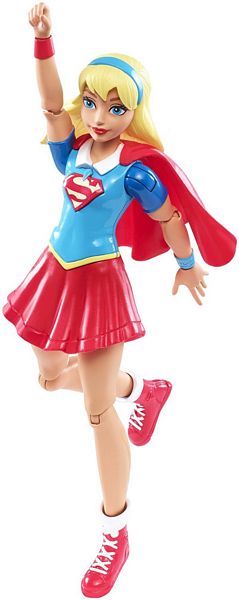Mattel DC Super Hero Figurki Superbohaterki Supergirl DMM32 DMM34