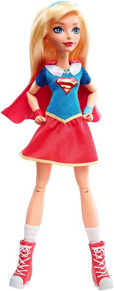 Mattel DC Super Hero Lalki Superbohaterki Supergirl DLT61 DLT63