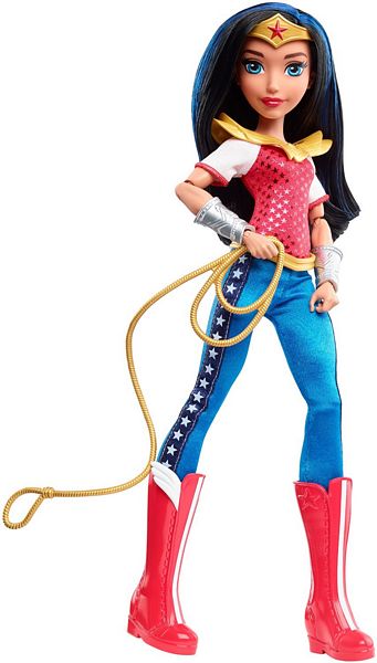 Mattel DC Super Hero Lalki Superbohaterki Wonder Woman DLT61 DLT62