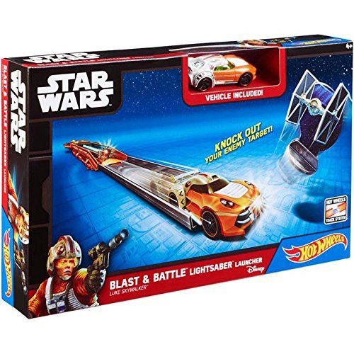 Mattel Hot Wheels Star Wars Wyrzutnia Luka Skywalkera CMM32 CMM33