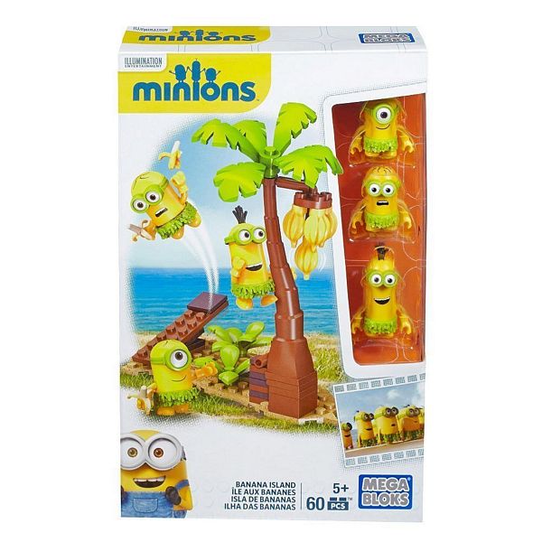 Mega Bloks Minionki Bananowa wyspa CNN55