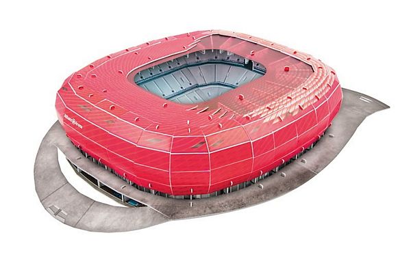 Trefl Puzzle 3D Model Stadionu Allianz Arena Bayern München 49001