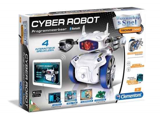 Clementoni Naukowa zabawa Eksperymenty Cyber Robot 60596