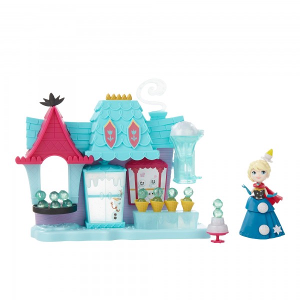 Hasbro Kraina Lodu Frozen Lodziarnia w Arendelle + Elsa B5194 B5195