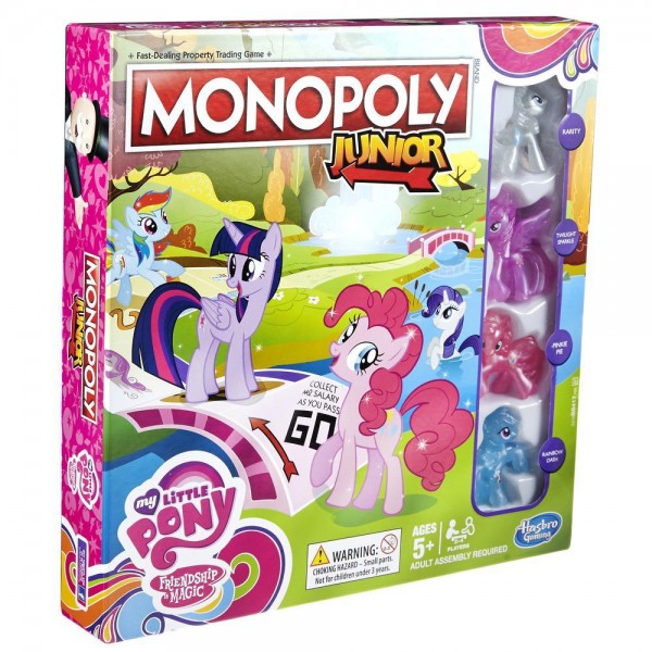 Hasbro Gra Monopoly Junior My Little Pony B8417