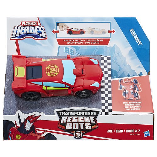 Hasbro Playskool Heroes Transformers Resoraki Sideswipe B5582 B7130