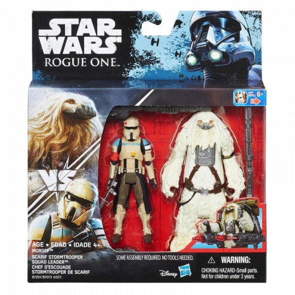 Hasbro Star Wars S1 Rogue One Figurka 30 cm Scarif Stormtrooper + Moroff B7073 B7261