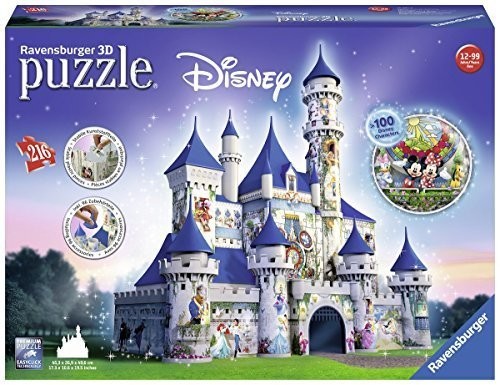 Ravensburger Zamek Disneya Puzzle 3D 216 el 125876