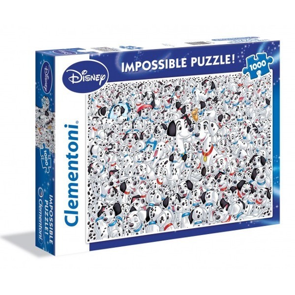 Clementoni Puzzle 101 Dalmatians 1000 Elementów 39358
