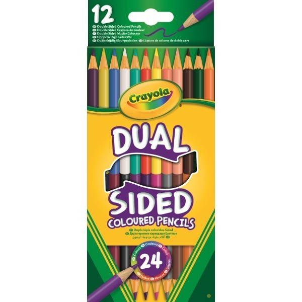 Crayola Dwustronne kredki ołówkowe 12 szt. CR-68-6100