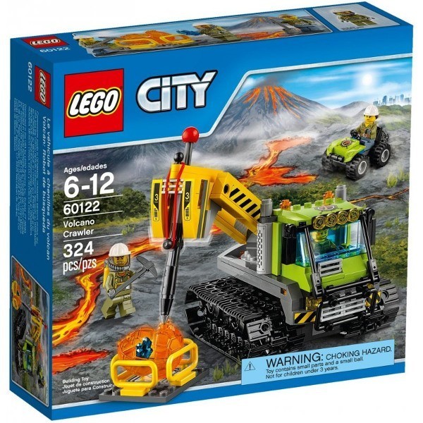 Lego City Wulkan Łazik 60122