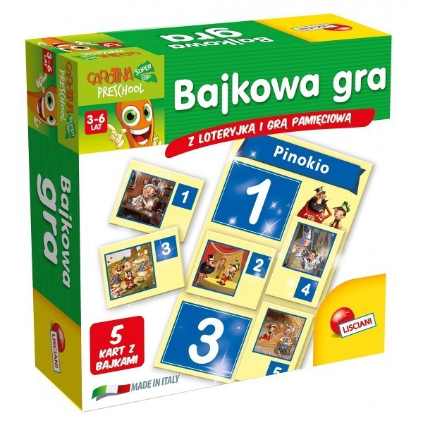Lisciani Karotka Bajkowa gra 54978