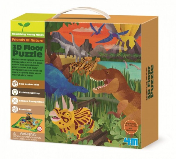 4M Puzzle 3D Dinozaury 4668
