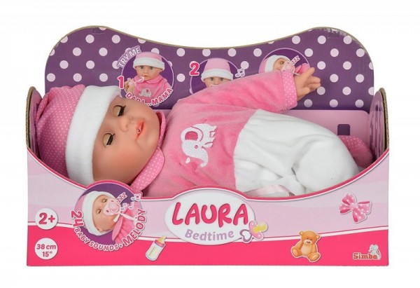 Simba Baby Laura Lalka Śpiąca 105149466