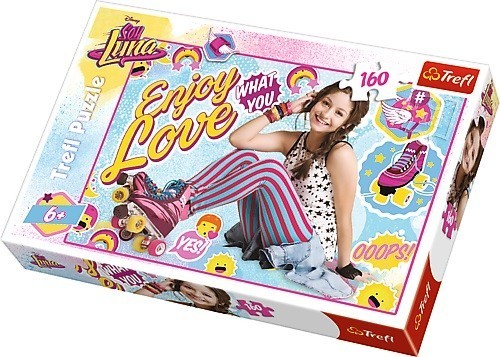 Trefl Puzzle Wrotki Moja Miłość Luna 160 Elementów 15329