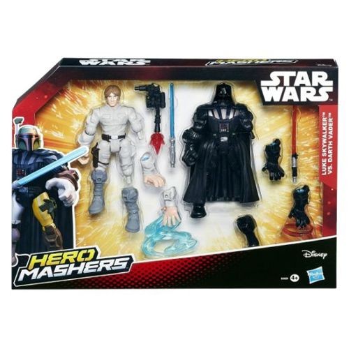 Hasbro Hero Mashers Star Wars Dwupak Luke Skywalker vs Darth Vader B3827 B3829