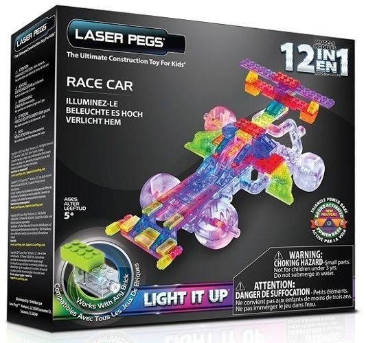 Laser Pegs Klocki 12 in 1 Race Car G870B