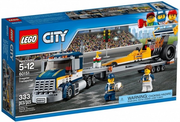 Lego City Transporter dragsterów 60151