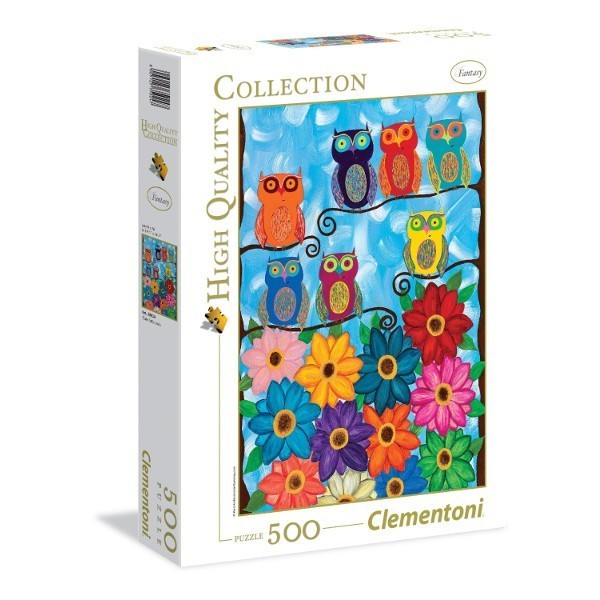 CLEMENTONI 500 EL. Cute little owls 35024