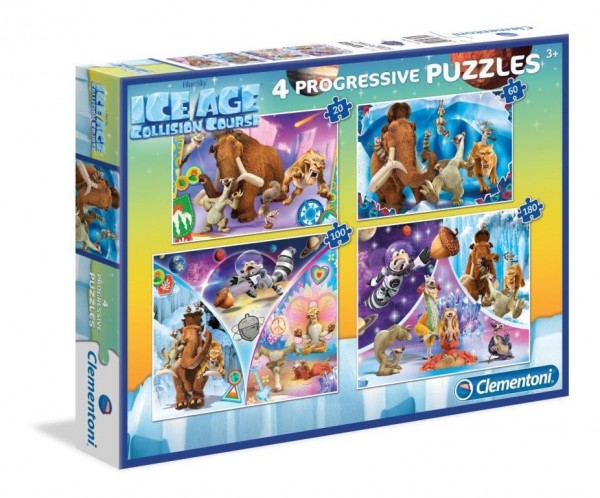 Clementoni Puzzle 20+60+100+180 el. SL Ice Age 07713
