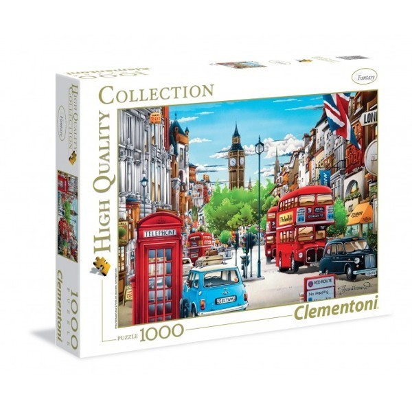 Clementoni Puzzle HQ London 1000 Elementów 39339