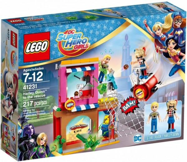 Lego DC Super Hero Girls Harley Quinn na ratunek 41231