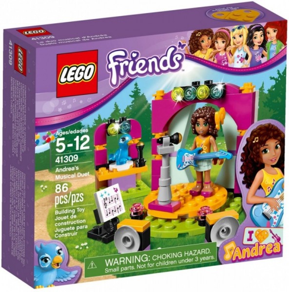Lego Friends Muzyczny duet Andrei 41309