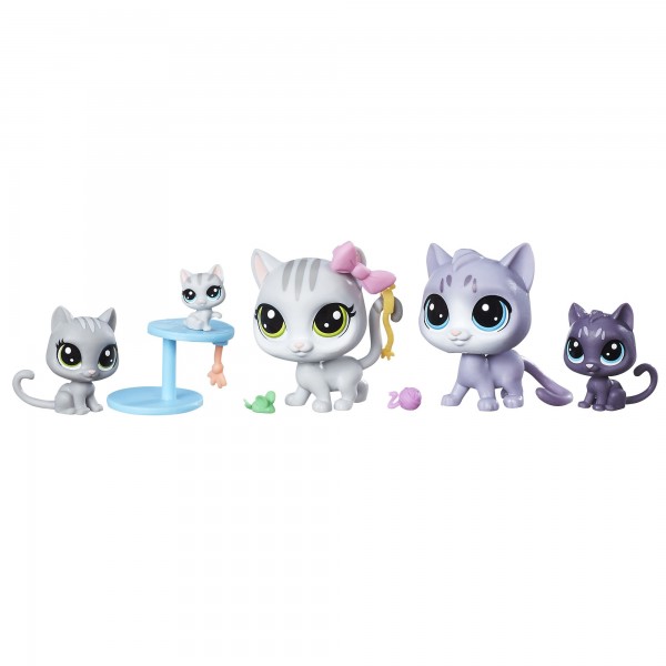 Hasbro Littlest Pet Shop Rodzina kotków B1902 B9672