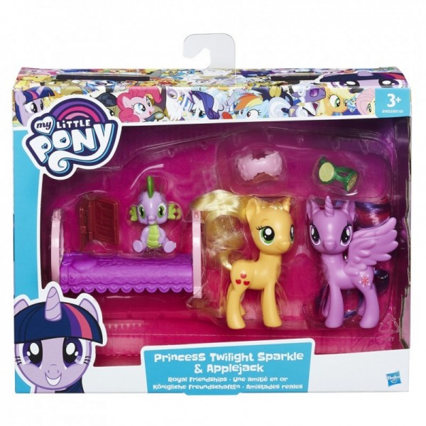 Hasbro My Little Pony Zestaw przyjaciółek Twilight Sparkle + Applejack B9160 B9850