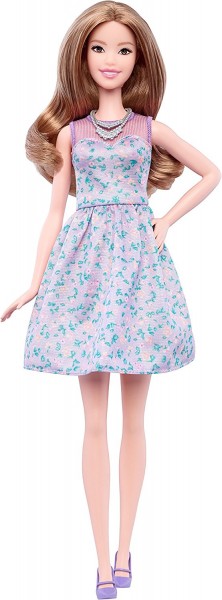 Mattel Barbie Fasionistas Modne Przyjaciółki 53 Lovely in Lilac FBR37 DVX75