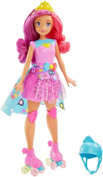 Mattel Barbie Księżniczka z Grą Pamięciową DTW00