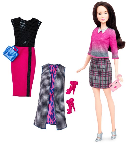 Mattel Barbie Lalka z Ubrankami Chic With A Wink DTD96 DTD99