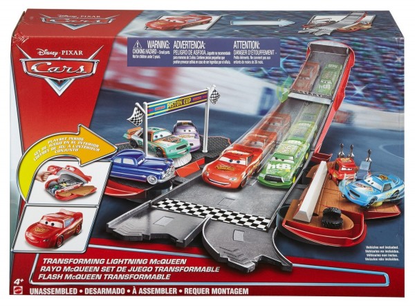 Mattel Cars Rozkładany Tor Wyścigowy DVF38