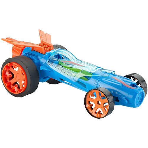 Mattel Hot Wheels Autonakręciaki Wyścigówka Niebieska DPB63 DPB64