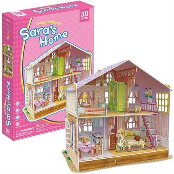 Cubic Fun Puzzle 3D Domek dla lalek Sara 20678