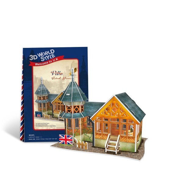 Cubic Fun Puzzle 3D Domki świata Wielka Brytania Villa 23107
