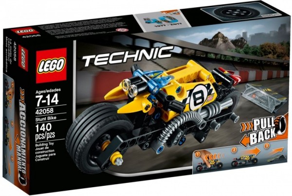 Lego Technic Kaskaderski motocykl 42058